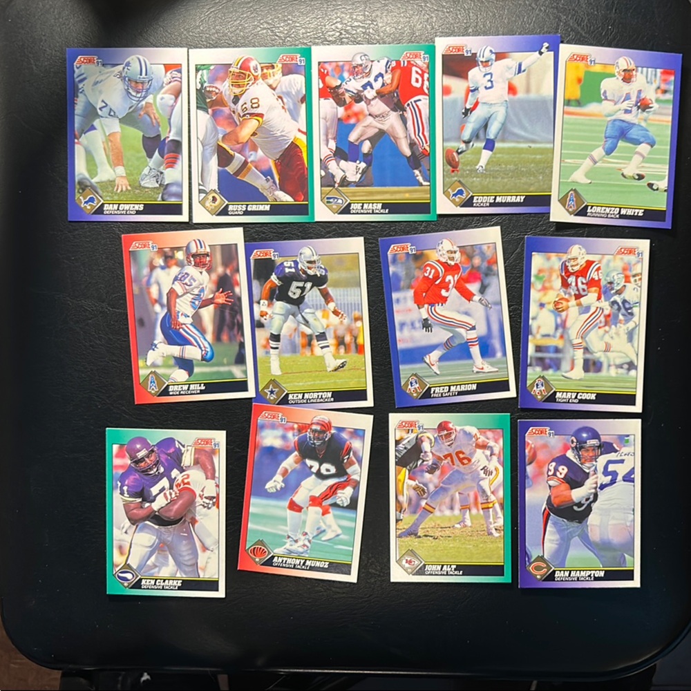 Score 1991 NFL Sports Cards :)